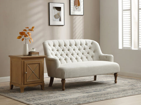 Bianca 2 Seater sofa in natural in a room setting
