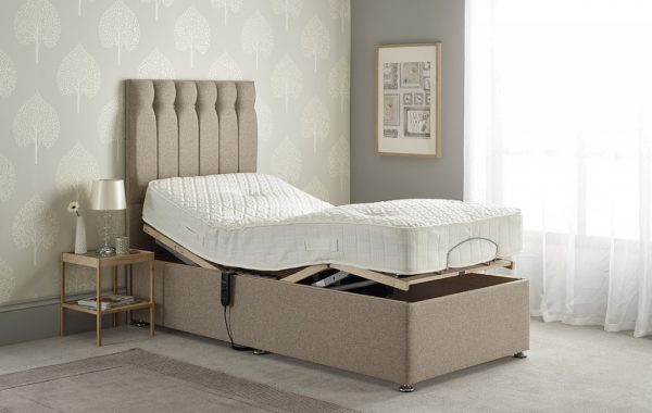 Electrically Adjustable Bed Set