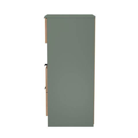 Bora 3 Drawer Bedside Cabinet with Open Shelf