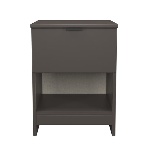 Bora 1 Drawer Bedside Cabinet with Open Shelf