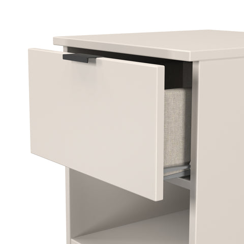 Bora 1 Drawer Bedside Cabinet with Open Shelf