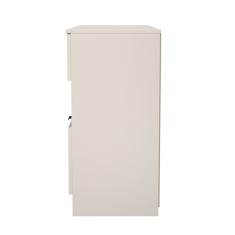 Bora 4 Drawer Midi Chest with Open Shelf