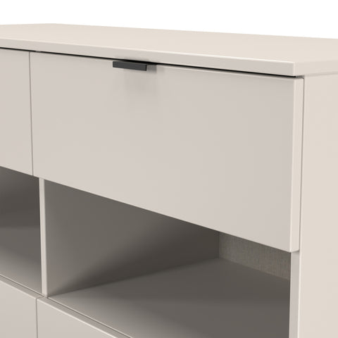 Bora 4 Drawer Midi Chest with Open Shelf