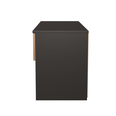 Bora 2 Drawer Bed Box with Open Shelves