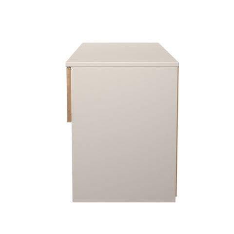 Bora 2 Drawer Bed Box with Open Shelves
