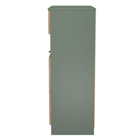 Bora 3 Drawer Deep Chest with Open Shelf