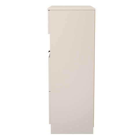 Bora 3 Drawer Deep Chest with Open Shelf