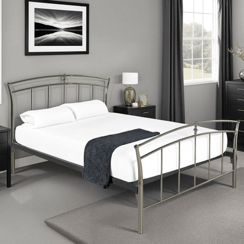 Balmoral | Premier Black Nickel Metal Bed