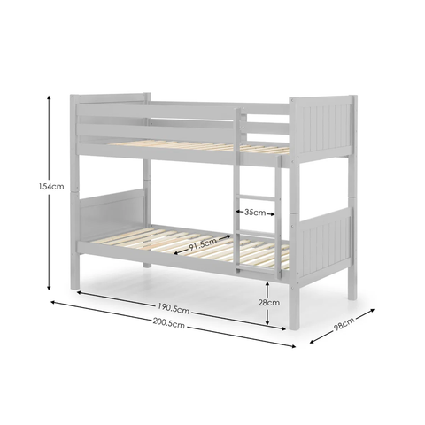 Julian Bowen Bella Bunk Bed