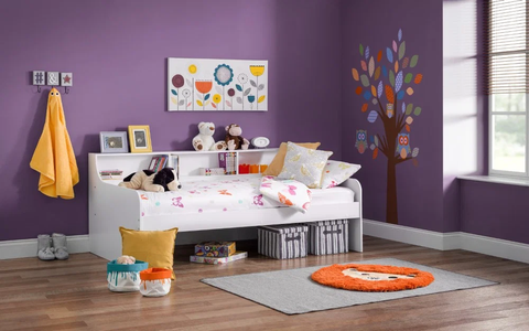 Julian Bowen Grace Pure White Day Bed