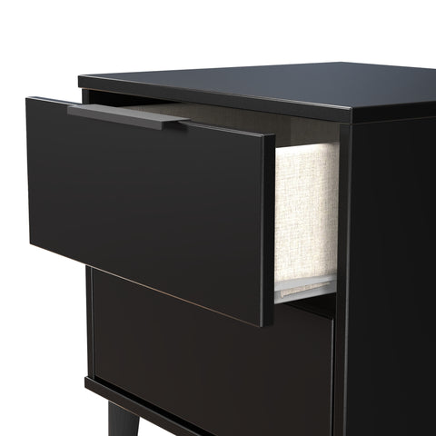 Hong Kong 2 Drawer Bedside Cabinet