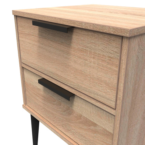 Hong Kong 2 Drawer Bedside Cabinet