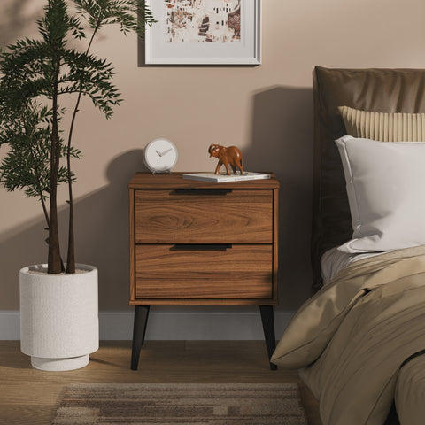 Hong Kong 2 Drawer Bedside Cabinet