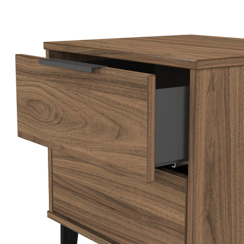 Hong Kong 2 Drawer Bedside Cabinet