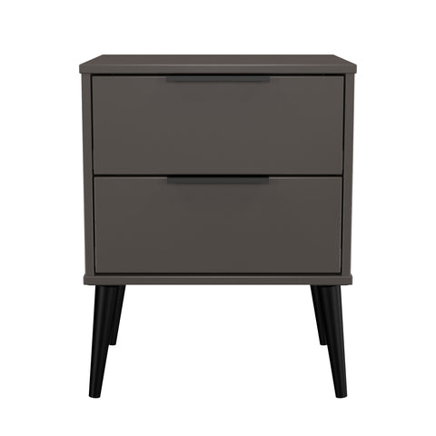 Hong Kong 2 Drawer Bedside Cabinet