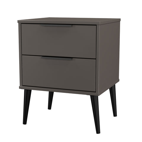 Hong Kong 2 Drawer Bedside Cabinet