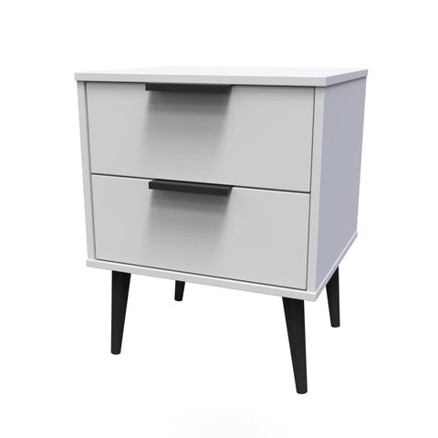 Hong Kong 2 Drawer Bedside Cabinet