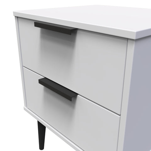 Hong Kong 2 Drawer Bedside Cabinet