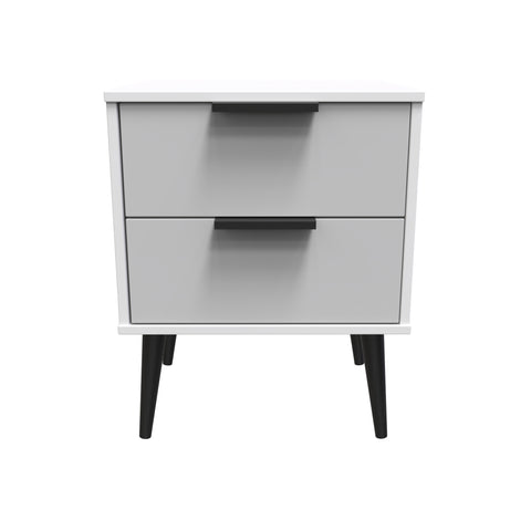 Hong Kong 2 Drawer Bedside Cabinet