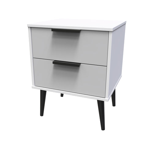 Hong Kong 2 Drawer Bedside Cabinet