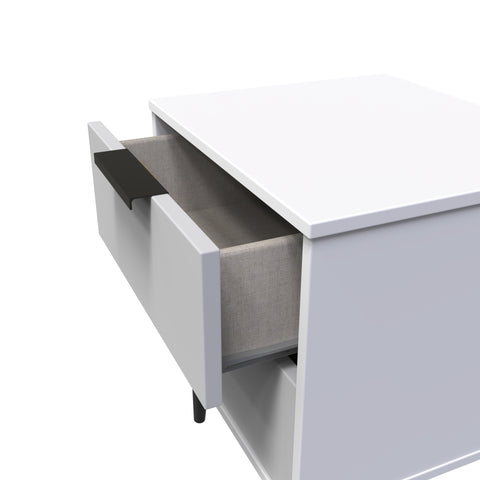 Hong Kong 2 Drawer Bedside Cabinet