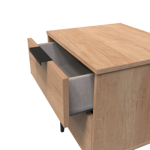 Hong Kong 2 Drawer Bedside Cabinet