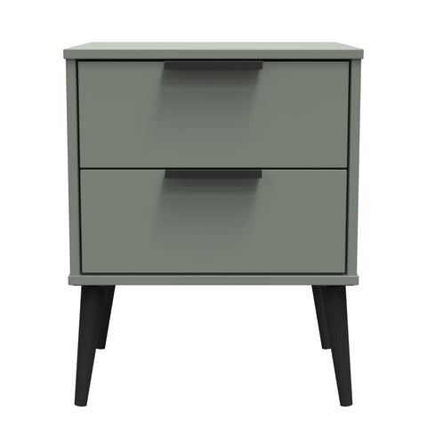 Hong Kong 2 Drawer Bedside Cabinet