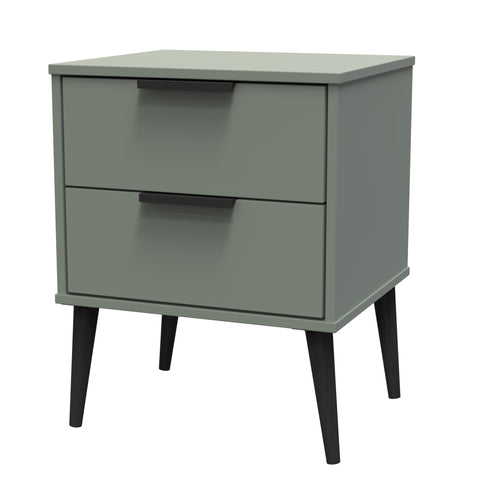 Hong Kong 2 Drawer Bedside Cabinet