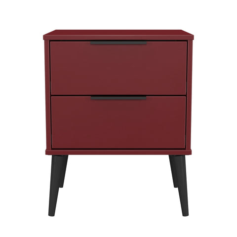 Hong Kong 2 Drawer Bedside Cabinet