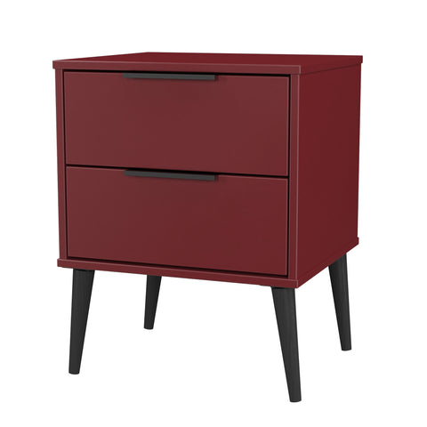 Hong Kong 2 Drawer Bedside Cabinet