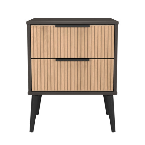 Hong Kong 2 Drawer Bedside Cabinet