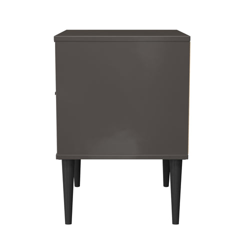 Hong Kong 2 Drawer Bedside Cabinet
