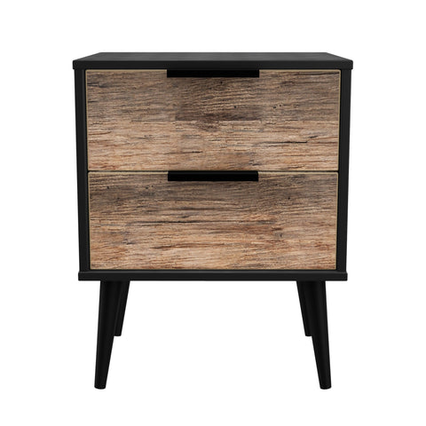Hong Kong 2 Drawer Bedside Cabinet