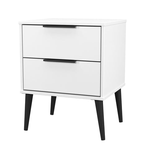 Hong Kong 2 Drawer Bedside Cabinet