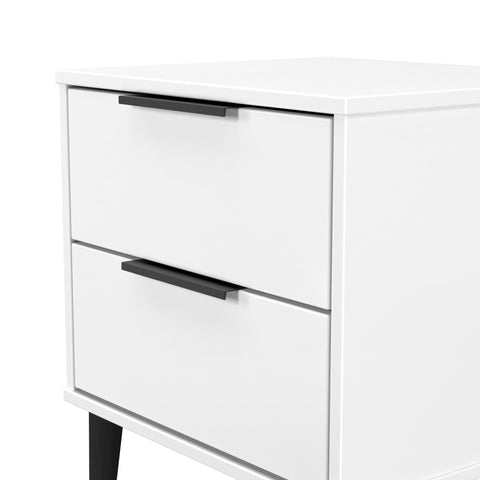 Hong Kong 2 Drawer Bedside Cabinet