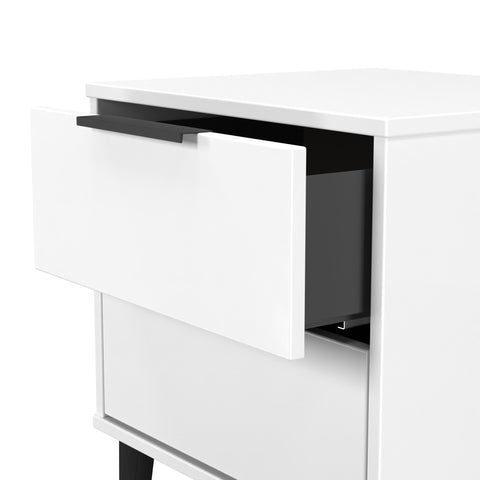 Hong Kong 2 Drawer Bedside Cabinet