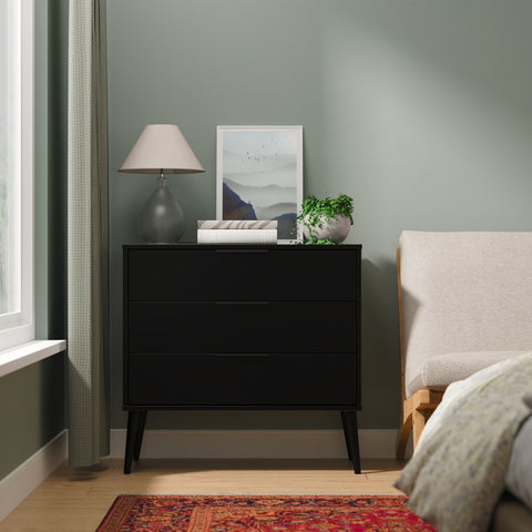 Hong Kong (Black Legs) 3 Drawer Chest