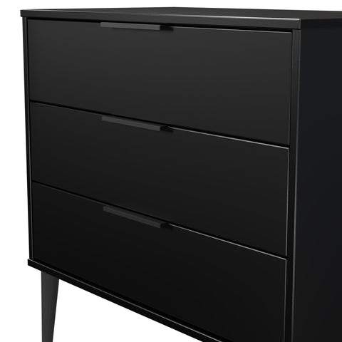 Hong Kong (Black Legs) 3 Drawer Chest