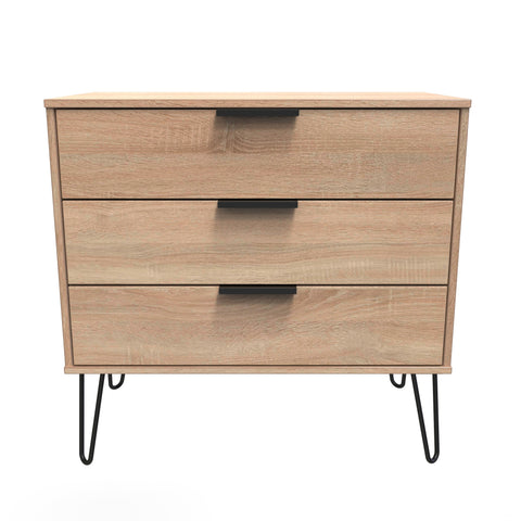 Hong Kong (Black Legs) 3 Drawer Chest
