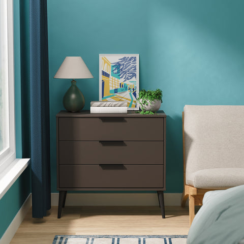 Hong Kong (Black Legs) 3 Drawer Chest