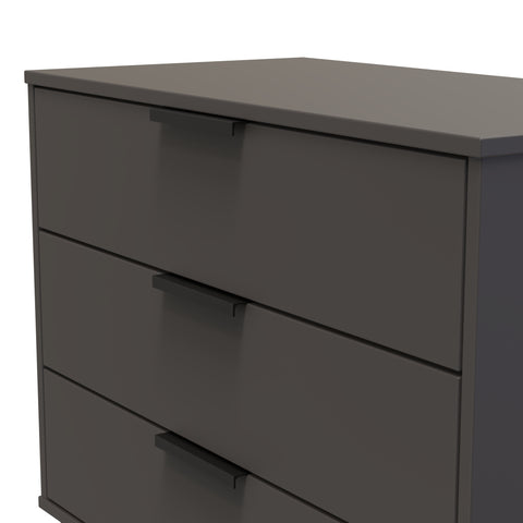 Hong Kong (Black Legs) 3 Drawer Chest