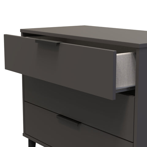 Hong Kong (Black Legs) 3 Drawer Chest