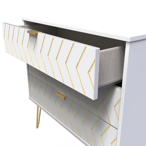 Hong Kong (Black Legs) 3 Drawer Chest