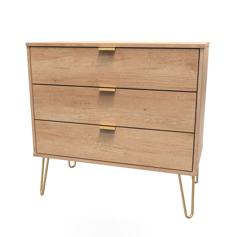 Hong Kong (Black Legs) 3 Drawer Chest
