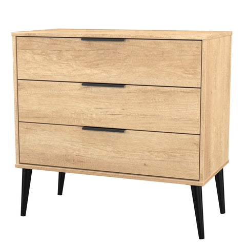 Hong Kong (Black Legs) 3 Drawer Chest