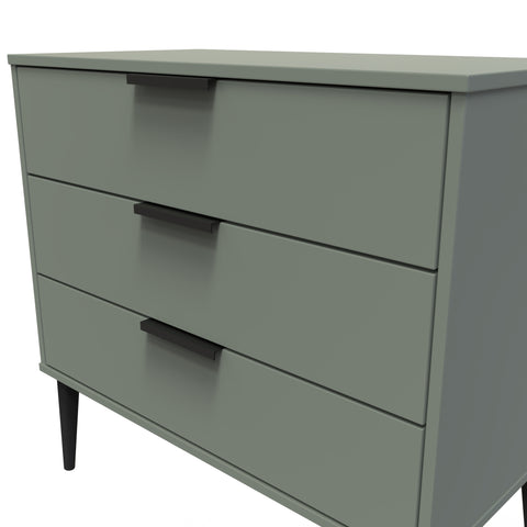 Hong Kong (Black Legs) 3 Drawer Chest