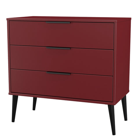 Hong Kong (Black Legs) 3 Drawer Chest