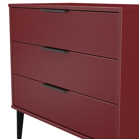 Hong Kong (Black Legs) 3 Drawer Chest