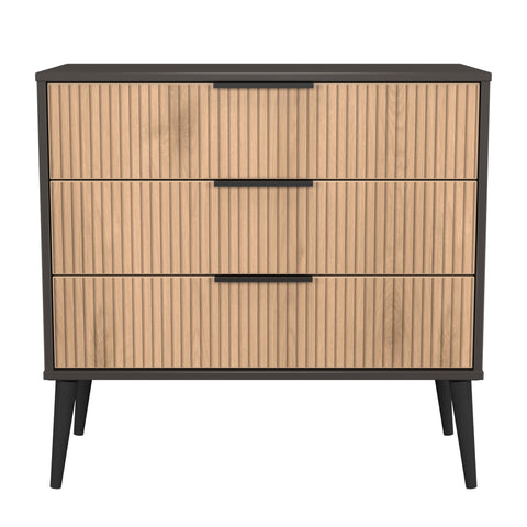 Hong Kong (Black Legs) 3 Drawer Chest