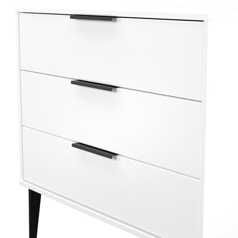 Hong Kong (Black Legs) 3 Drawer Chest